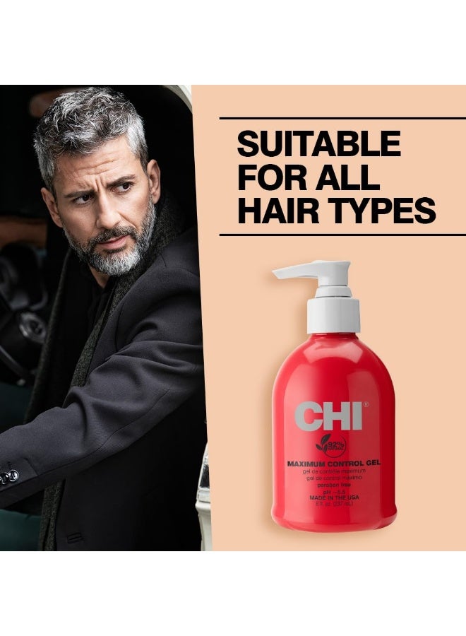 CHI Maximum Control Gel 8 fl oz Red 237ml - Image 4
