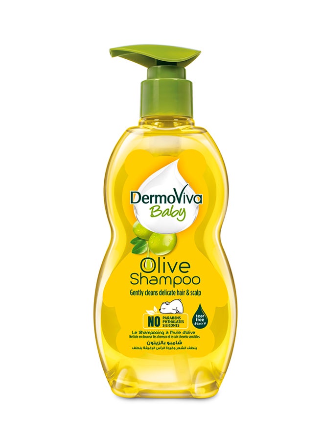 DermoViva Baby Olive Baby Shampoo For Delicate Hair and Scalp - 200  ml  - Image 1