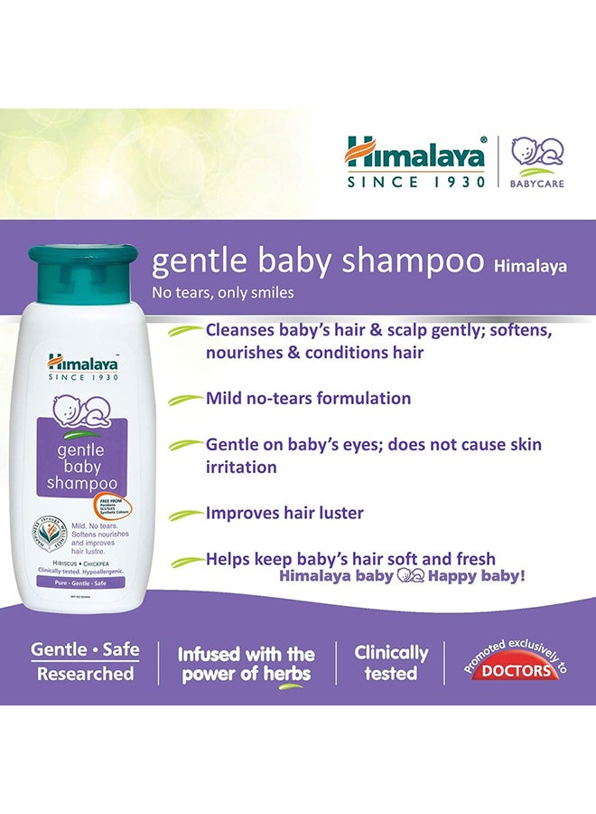 Himalaya No Tears Gentle Baby Shampoo With Hibiscus And Chickpea - 400ml  - Image 3