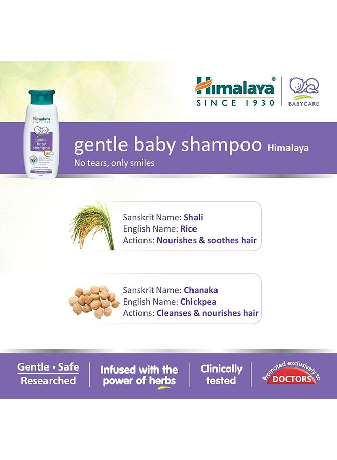 Himalaya No Tears Gentle Baby Shampoo With Hibiscus And Chickpea - 400ml  - Image 4