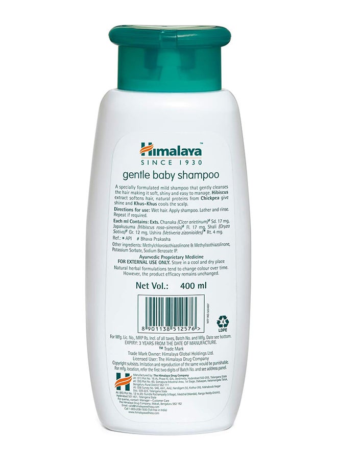 Himalaya No Tears Gentle Baby Shampoo With Hibiscus And Chickpea - 400ml  - Image 2