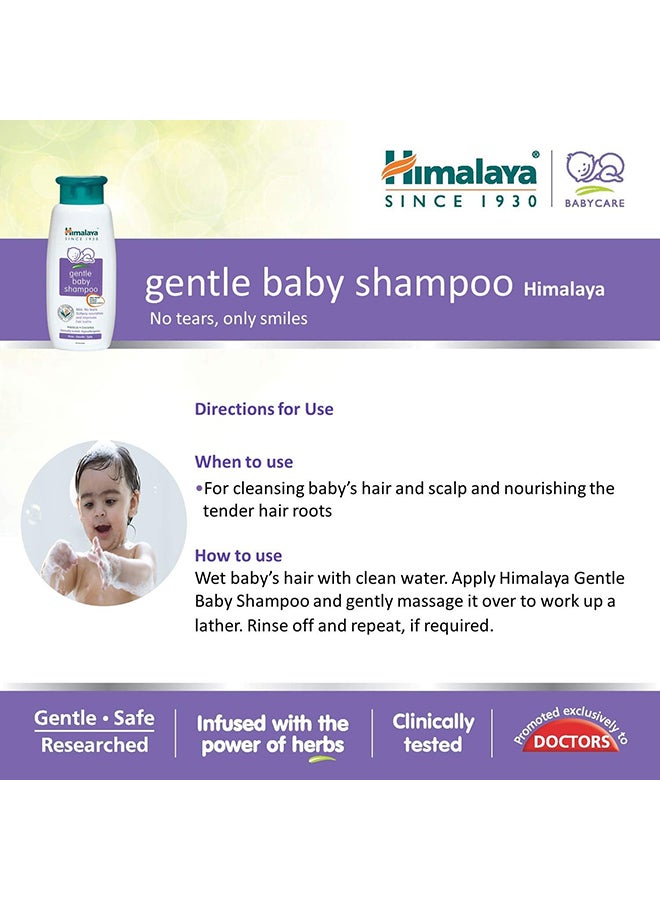 Himalaya - No Tears Gentle Baby Shampoo With Hibiscus And Chickpea - 400ml - Image 1