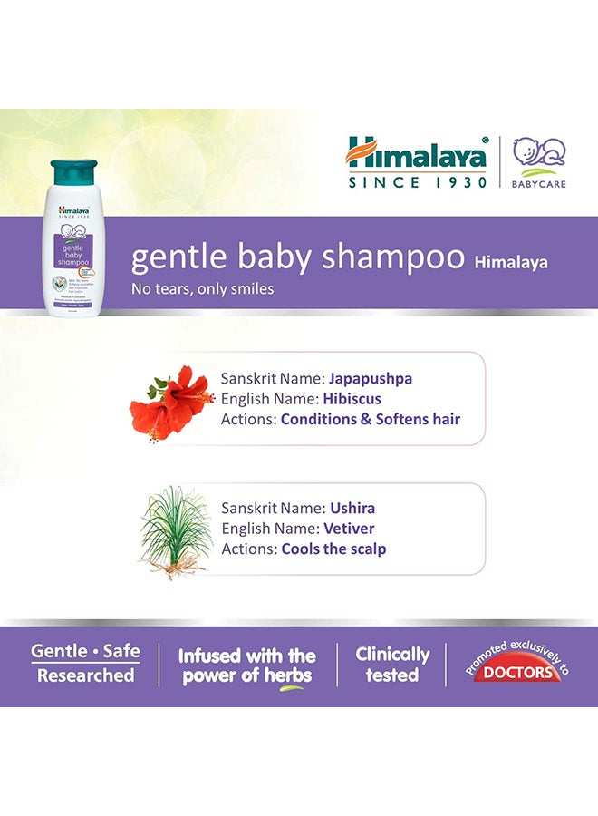 Himalaya No Tears Gentle Baby Shampoo With Hibiscus And Chickpea - 400ml  - Image 5