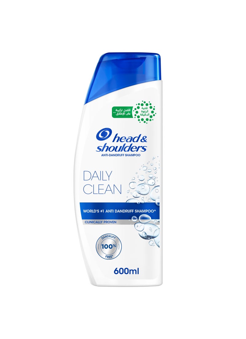 Head & Shoulders - Daily Clean Anti-Dandruff Shampoo For Normal Hair 600ml - Image 1