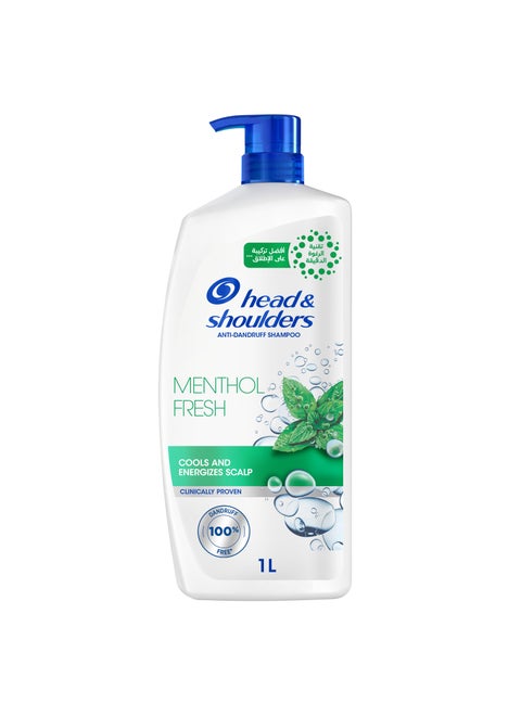 Menthol Refresh Anti-Dandruff Shampoo for Itchy Scalp