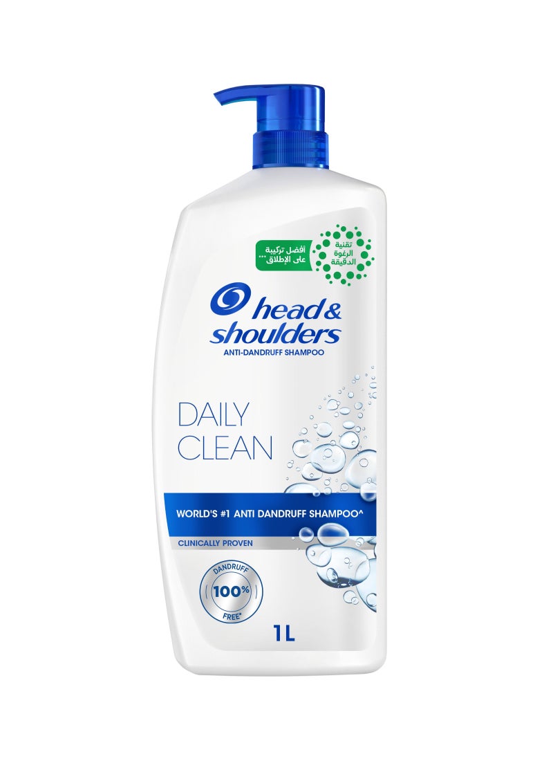 Head & Shoulders Daily Clean Anti Dandruff Shampoo 1Liters - Image 1