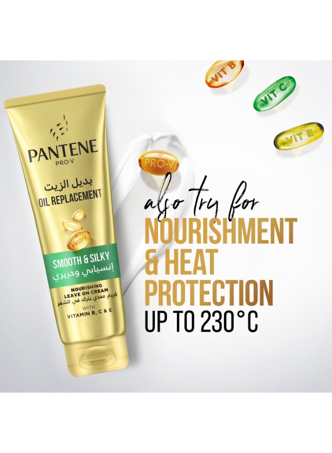 Pantene - Pro-V Smooth And Silky Shampoo Sleeks Roughest Hair 200ml - Image 1