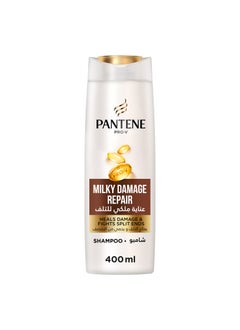 Pantene Pro-V Milky Damage Repair Shampoo Heals Damage And Fights Split Ends 400ml  - Image 1