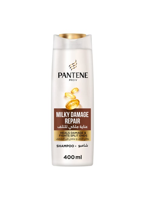 Pro-V Milky Damage Repair Shampoo Heals Damage And Fights Split Ends 400ml