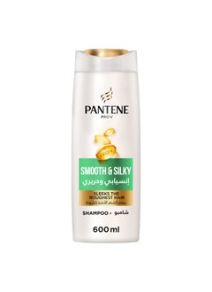 Pantene Pro-V Smooth And Silky Shampoo Sleeks Roughest Hair 600ml  - Image 1