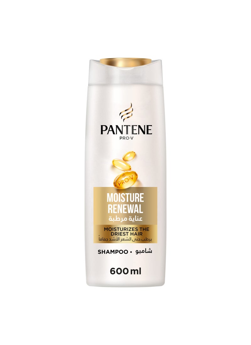 Pantene Pro-V Moisture Renewal Shampoo Moisturizes Driest Hair 600ml  - Image 1