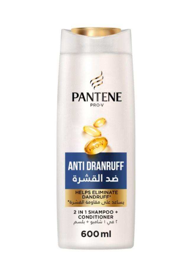 Pro-V Anti Dandruff 2in1 Shampoo Plus Conditioner 600ml - pnsku/N11265592A/45/_/1713859924/289beb7b-5475-452f-8085-26d1375a3403