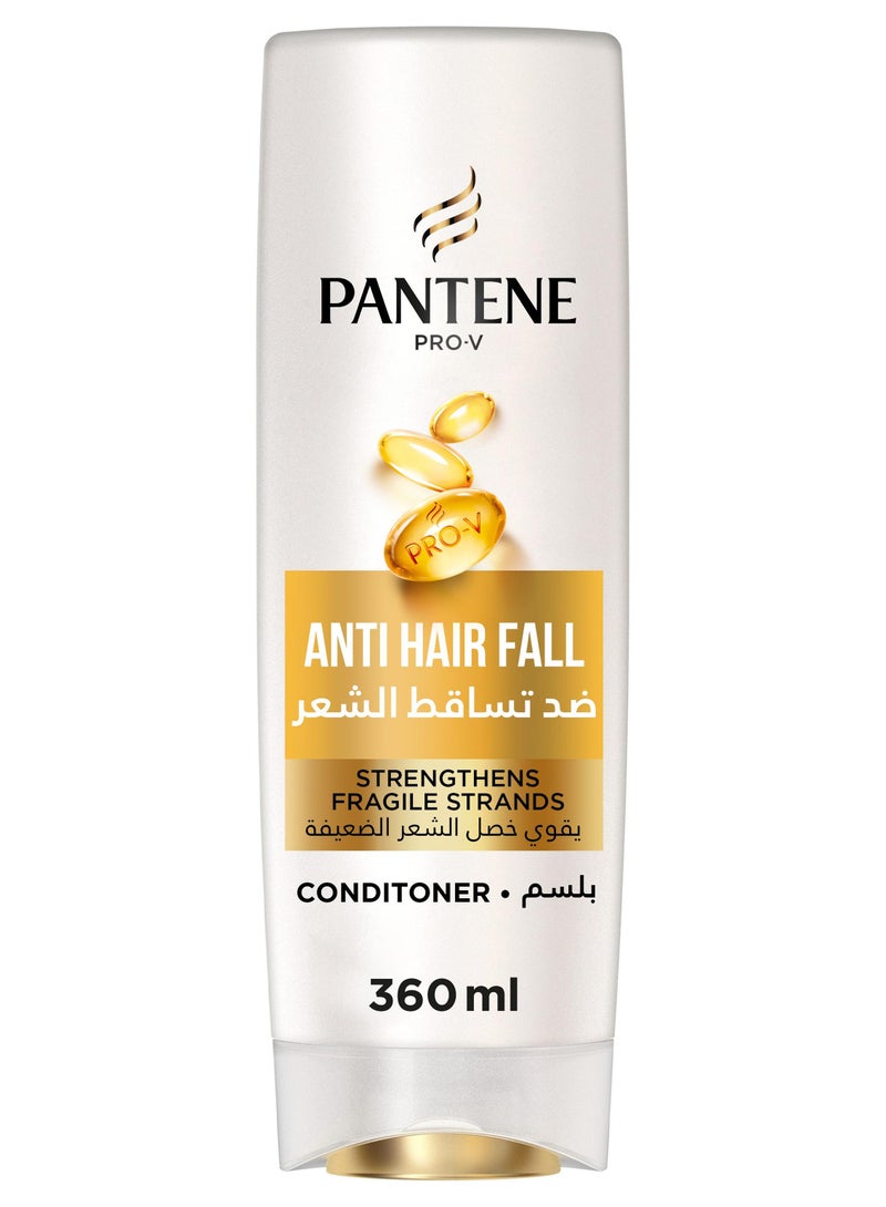 Pantene Pro V Anti Hair Fall Conditioner Strengthens Fragile Strands 360ml - Image 1