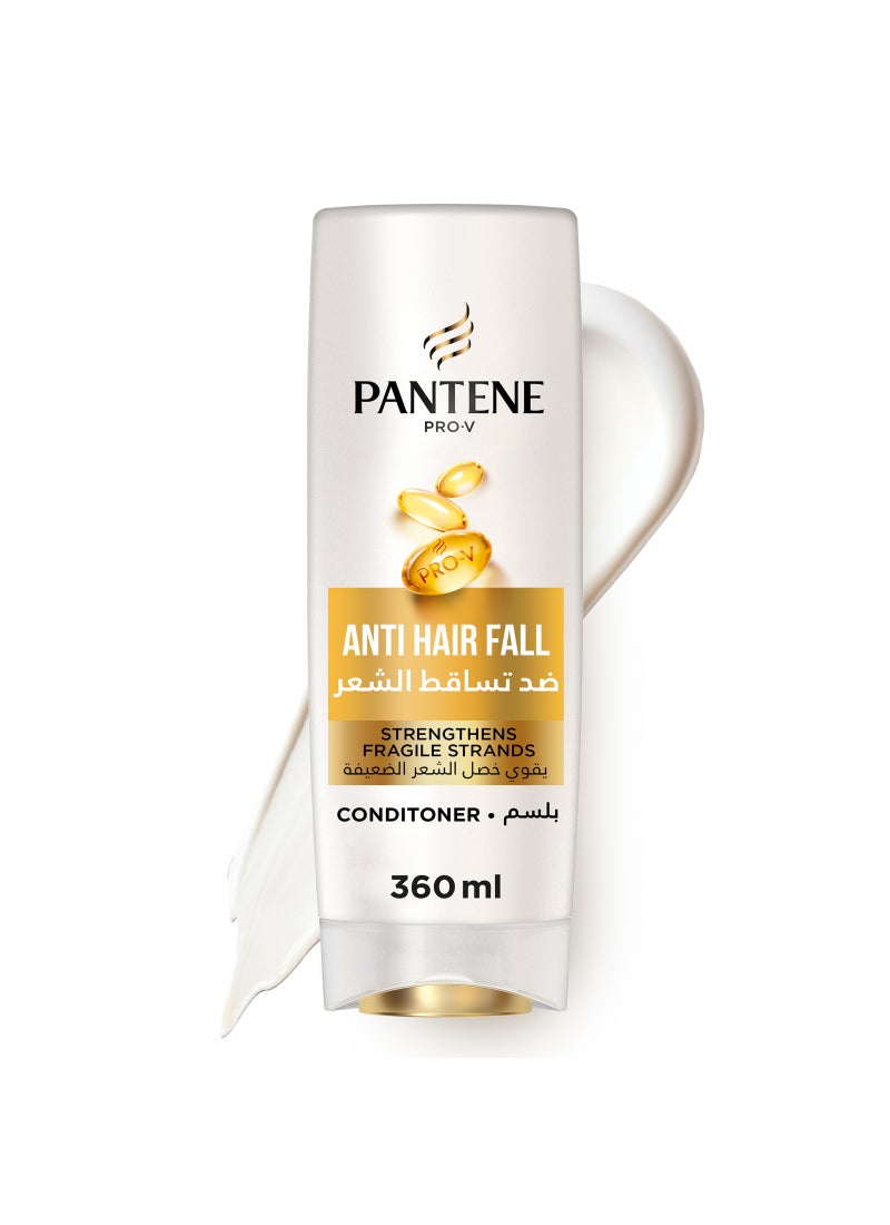 Pantene Pro V Anti Hair Fall Conditioner Strengthens Fragile Strands 360ml - Image 1