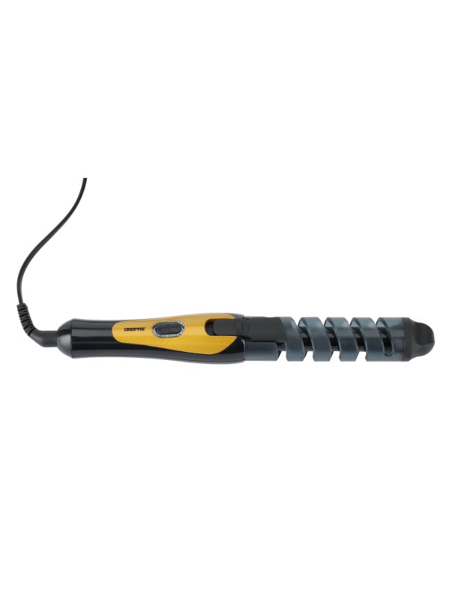 GEEPAS Geepas GH8656 Hair Curler - Auto Curling with Heat Setting 180C-200C, 25W, Safe Styling Hair with Ceramic Barrel, 360-Degree Swivel Cord, 2 Years Warranty Black  - Image 3