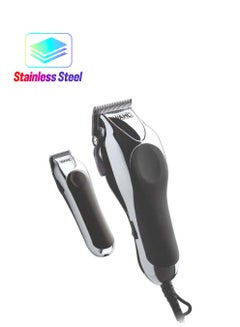 WAHL 27-Piece Deluxe Chrome Pro Trimmer Kit Set Silver/Black  - Image 1