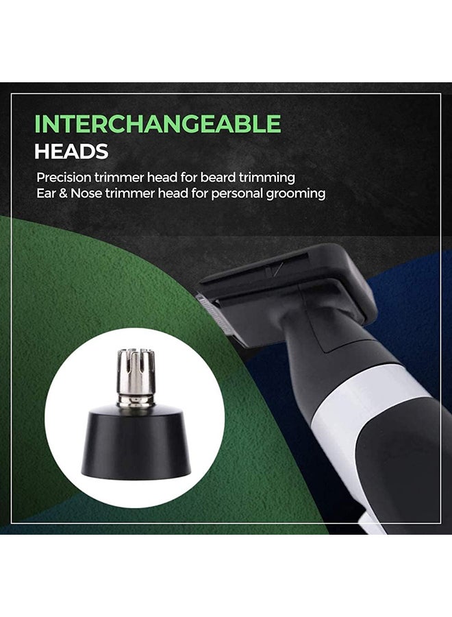 WAHL Wahl 5604 035 Quick Style Lithium Trimmer Nose/Ear Hair and Neck Black/Grey/Silver  - Image 5