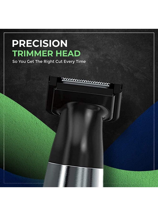 WAHL Wahl 5604 035 Quick Style Lithium Trimmer Nose/Ear Hair and Neck Black/Grey/Silver  - Image 3