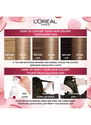 Excellence Creme Hair Color 8.1 Light Ash Blonde 18.6 centimeter - view 4