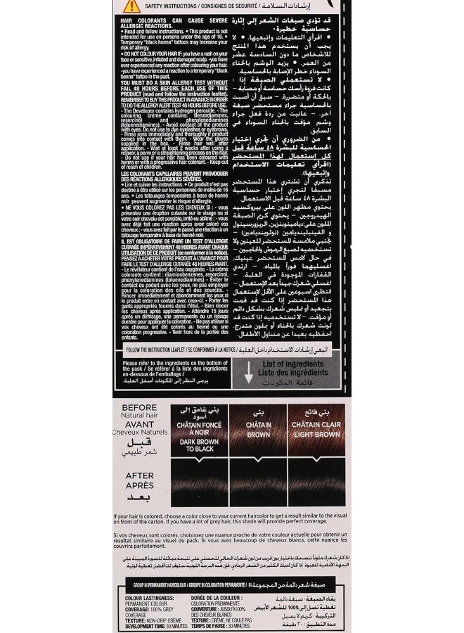 L'OREAL PARIS Prodigy Hair Color/Dye Micro-Oil Technology For Smooth Natural Hair Grey Hair Coverage 1.0 Black  - Image 4