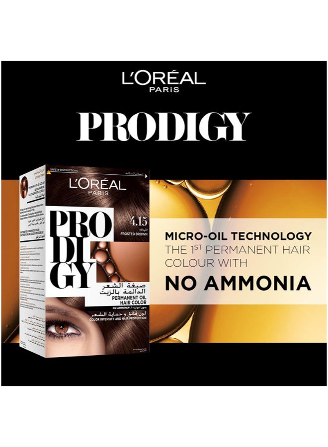 L'OREAL PARIS Prodigy Excellence Creme 4.15 Frosted Brown. - Image 2