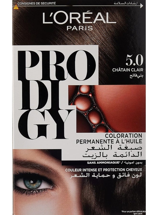 Prodigy Permanent Oil Hair Color Light Brown 5.0 - pnsku/N11266056A/45/_/1732554899/de719485-00fb-4c5a-9aae-a658dc868807