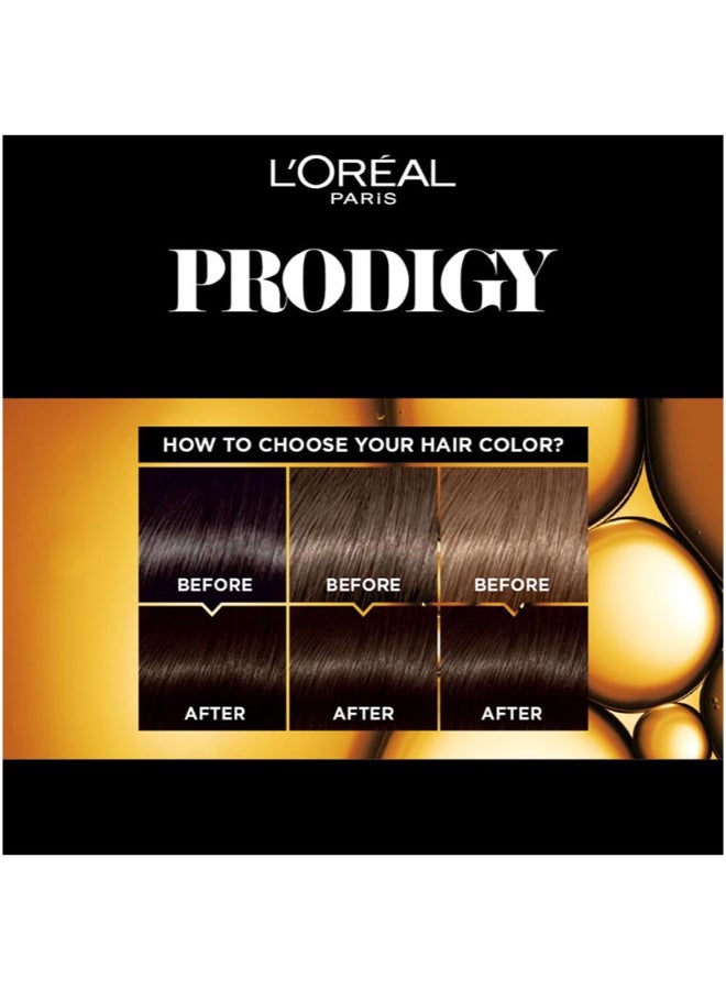 L'OREAL PARIS Prodigy Permanent No Ammonia Hair Color Light Brown 5.0 - Image 3