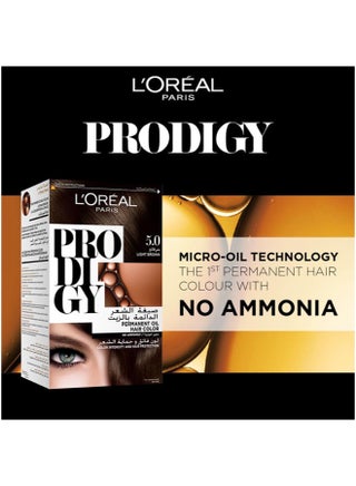 Prodigy Permanent No Ammonia Hair Color Light Brown 5.0 - view 2