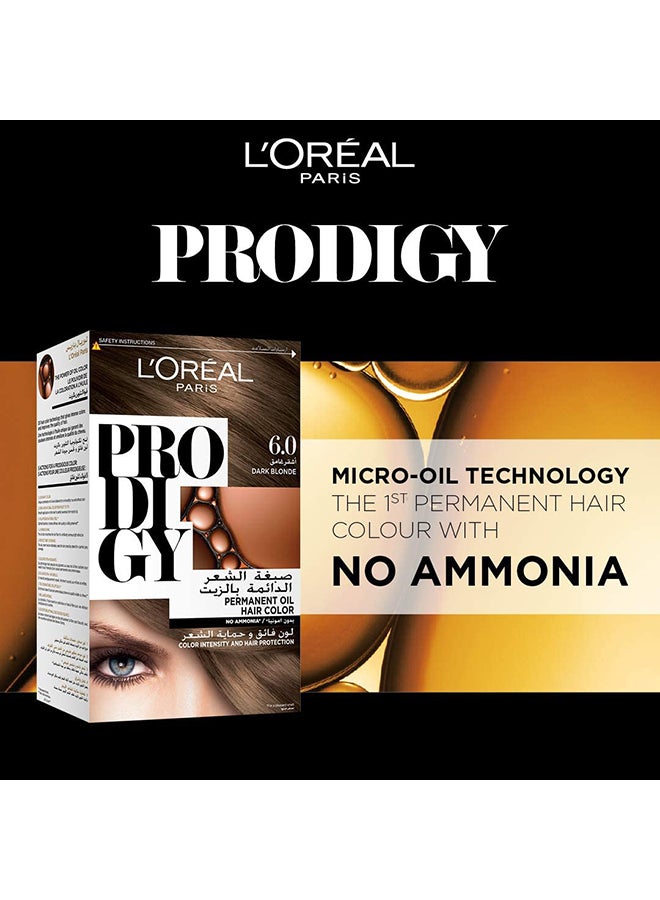L'OREAL PARIS Prodigy Excellence Creme Permanent Oil Hair Color 6.0 Dark Blonde - Image 5