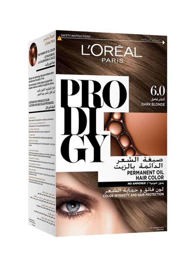L'OREAL PARIS Prodigy Excellence Creme Permanent Oil Hair Color 6.0 Dark Blonde - Image 3