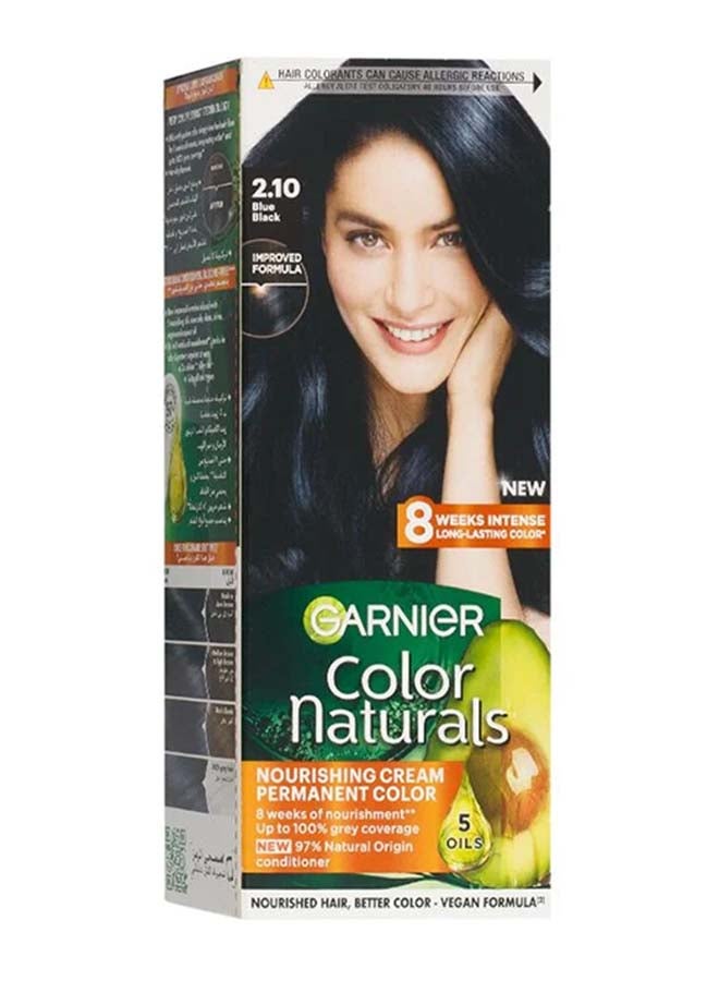 غارنييه صبغة شعر دائمة كولور ناتشرالز 2.1 أزرق مسوّد - Image 1