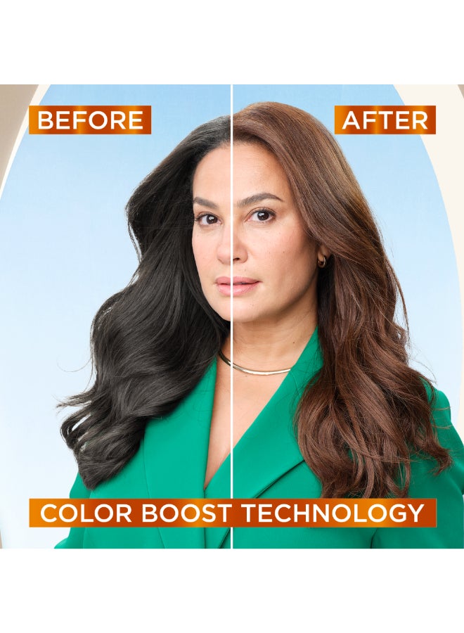 Garnier Color Naturals Permanent Hair Color 3.0 Dark Brown 112ml  - Image 5