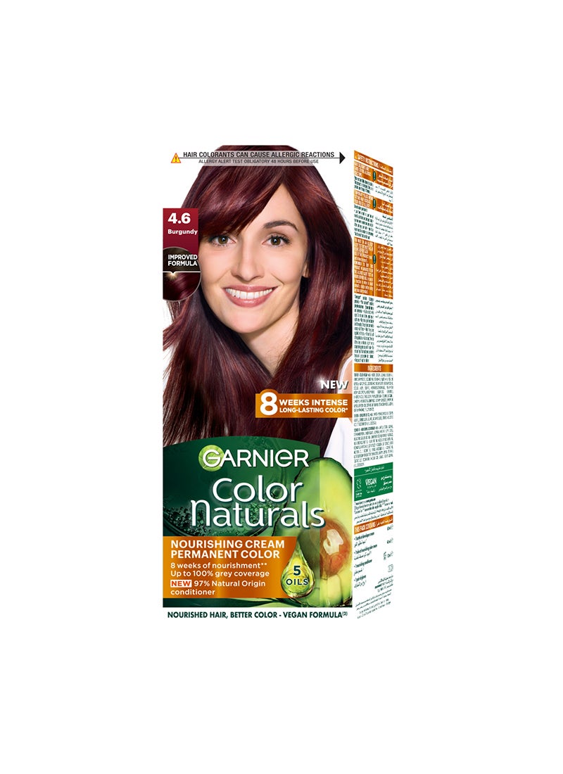 garnier Color Naturals Hair Color - Burgundy 4.6 112ml - Image 1