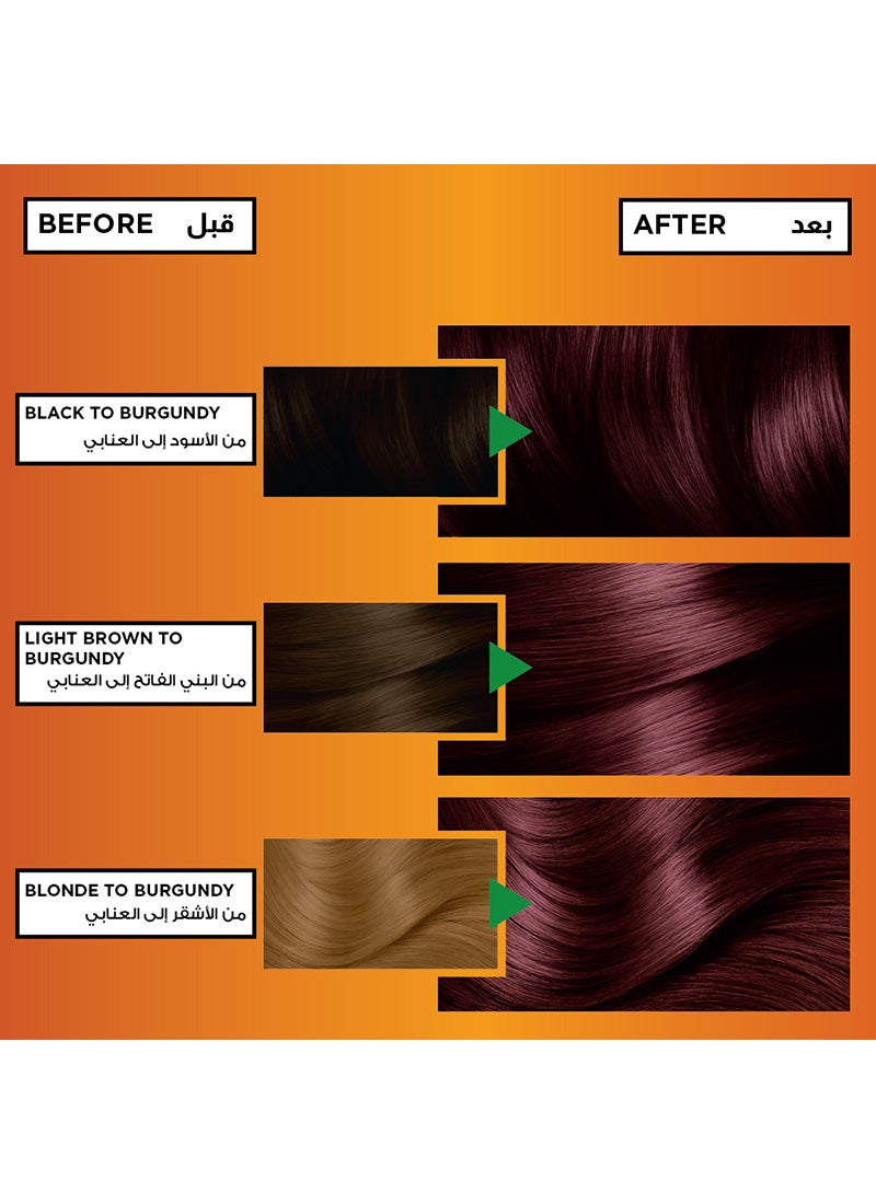 garnier Color Naturals Hair Color - Burgundy 4.6 112ml - Image 4