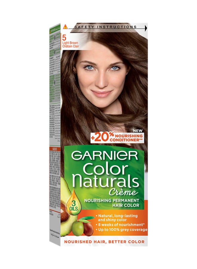 Garnier Color Naturals 5 light brown Haircolor  - Image 1