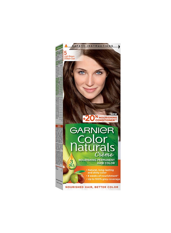 Garnier Color Naturals 5 light brown Haircolor  - Image 1