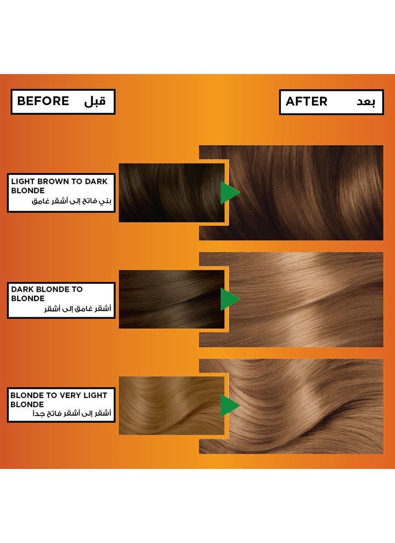 garnier Color Naturals Permanent Hair Color Cream 7 Blonde 112ml - Image 4