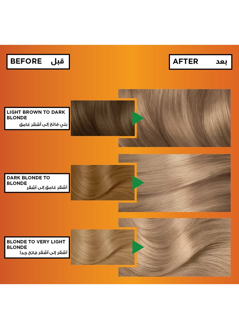 garnier Color Naturals 8.1 Natural Light Ash Blonde 8.1 Light Ash Blonde 112ml - Image 4