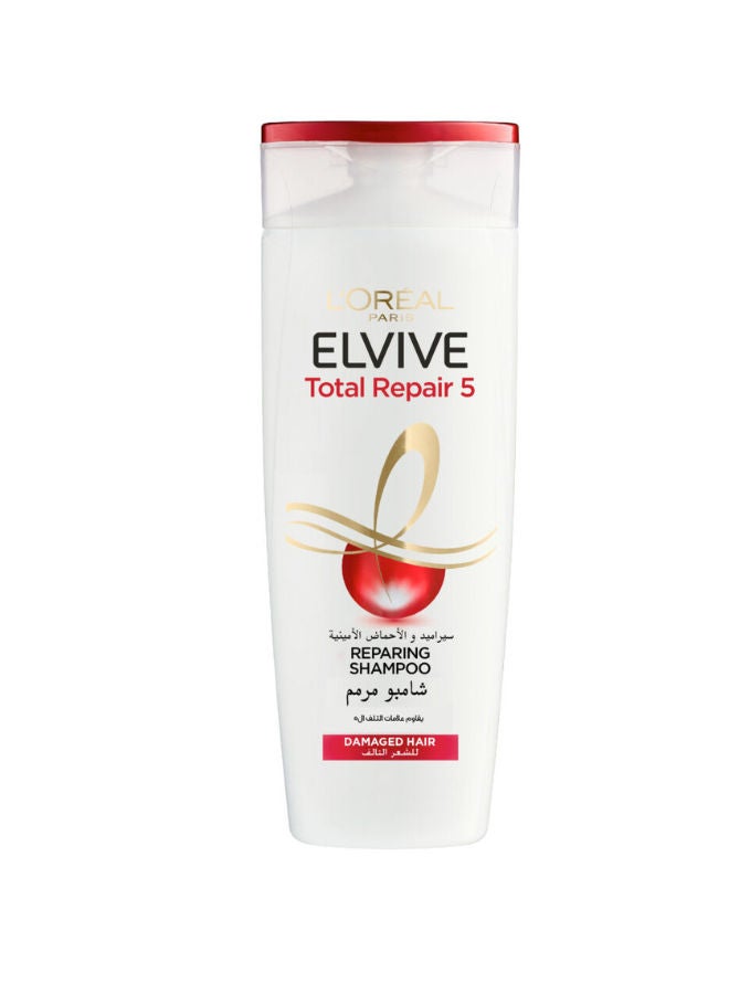 لوريال باريس شامبو إلفيف توتال ريبير 5 أبيض/أحمر/ذهبي 400.0ملليلتر - Image 1