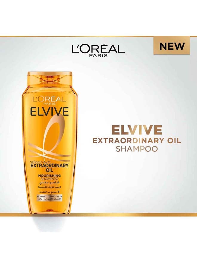 L'Oreal Paris Elvive Shampoo Extraordinary Oil Very Dry 400ml - Image 2