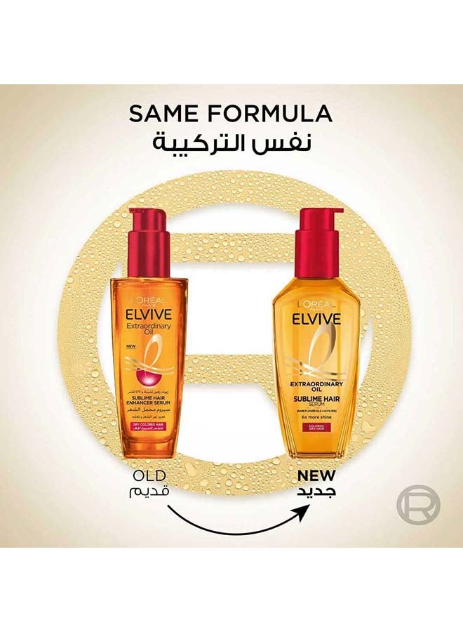 L'OREAL PARIS Elvive Extraordinary Oil Coloured Hair, 100ml Clear - Image 2