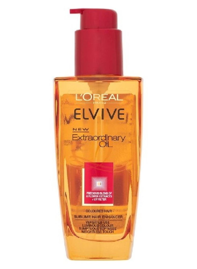 L'OREAL PARIS Elvive Extraordinary Oil Coloured Hair, 100ml Clear - Image 1
