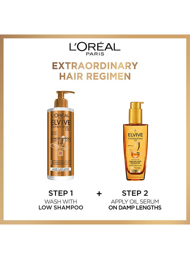 L'OREAL PARIS - Elvive Extraordinary Oil Hair Treatment For Deep Nourishment All Hair Types​ – Clear 100ml - Image 1