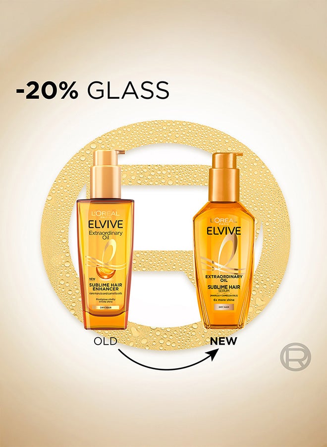 L'OREAL PARIS - Elvive Extraordinary Oil Hair Treatment For Deep Nourishment All Hair Types​ – Clear 100ml - Image 1