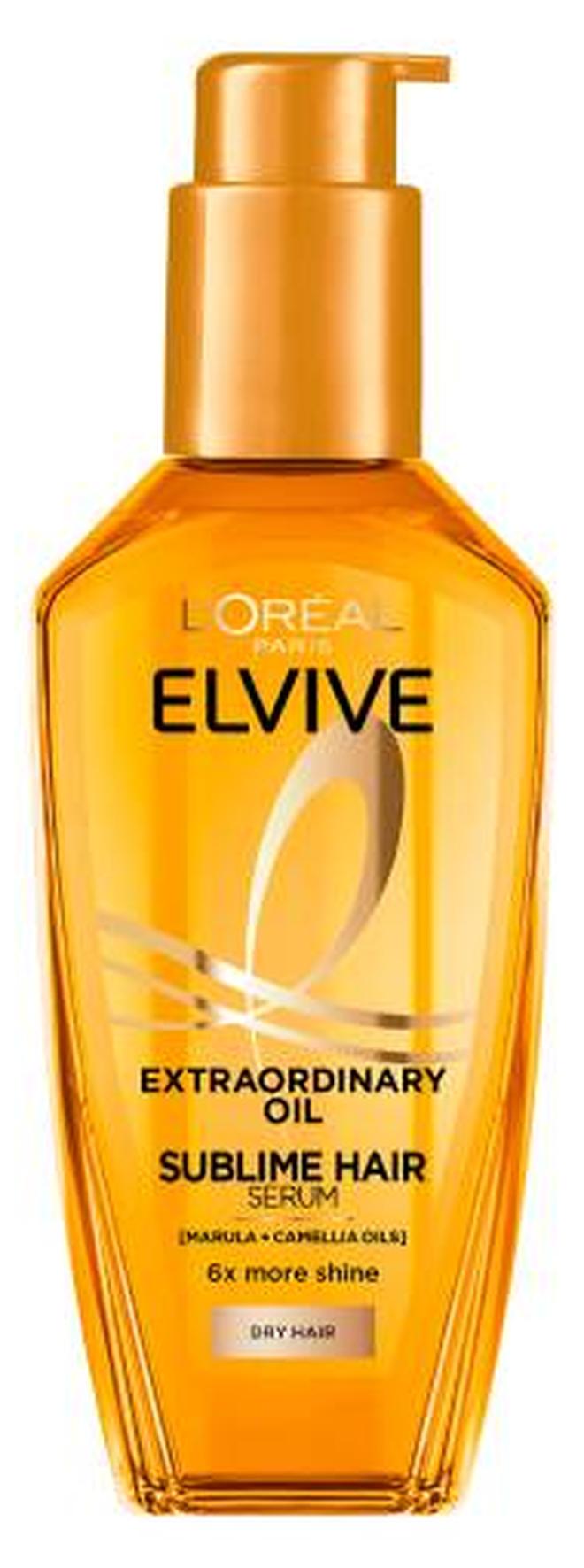 L'OREAL PARIS Elvive Extraordinary Hair Oil Non-Sticky Serum For Dry Hair 100ml Clear 100ml - Image 1