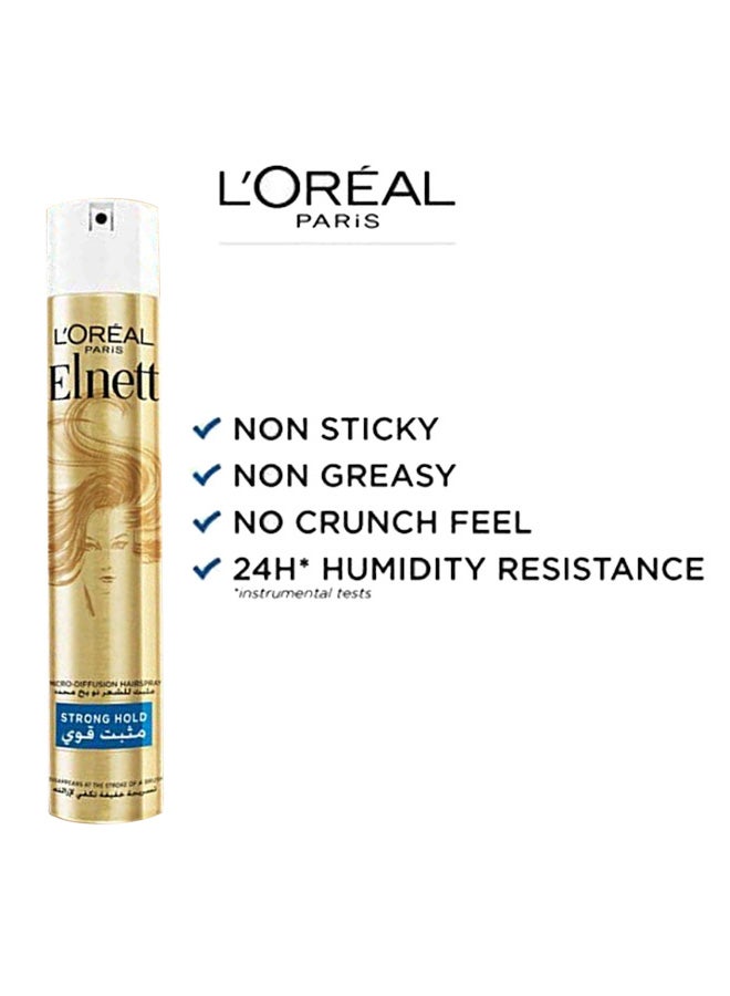 L'OREAL PARIS Elnett Micro Diffusion Hair Spray Strong Hold 75ml - Image 2