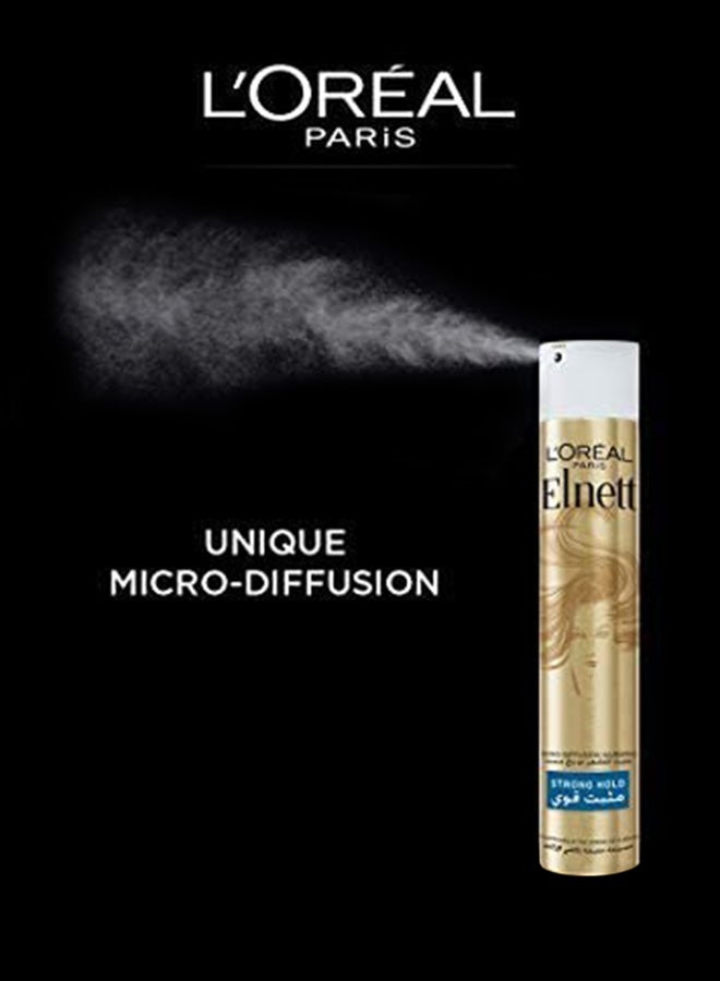 L'OREAL PARIS Elnett Micro Diffusion Hair Spray Strong Hold 75ml - Image 3