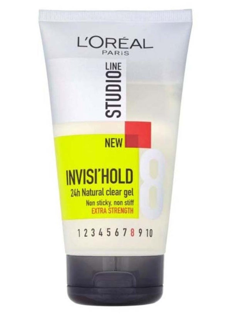 لوريال باريس جل التنظيف الطبيعي بقوة إضافية من إنفيزي هولد من ستوديو لاين 150ملليلتر - Image 1