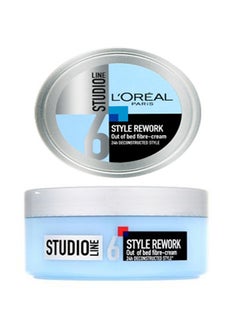 L'OREAL PARIS Studio Line Style Re-Work Out Of Bed Fibre Cream 150ml  - Image 2