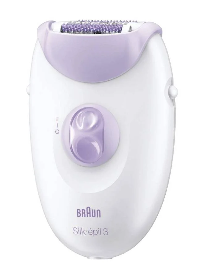 BRAUN Silk-Epil 3 3170 Epilator Purple/White
